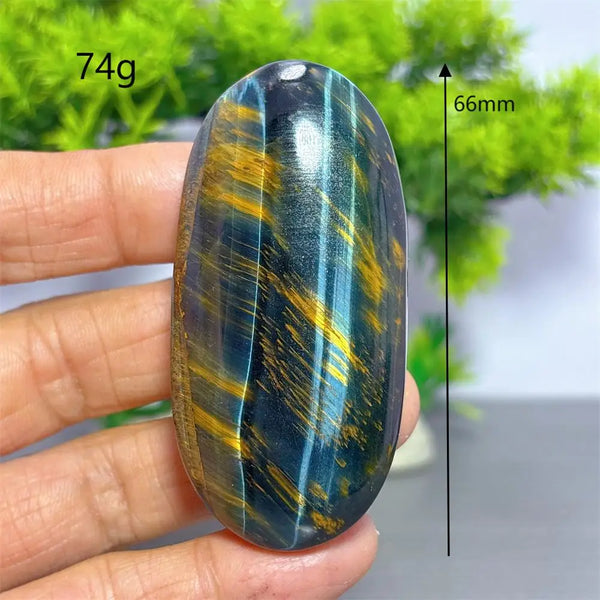 Blue Yellow Tiger Eye Stone-ToShay.org