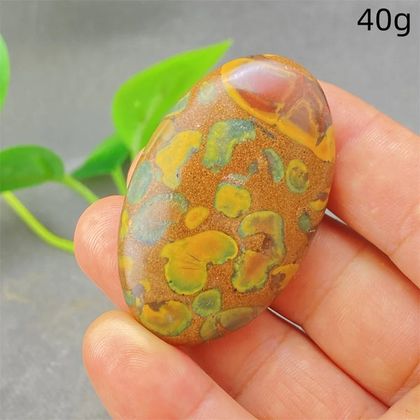Green Rainforest Palm Stone-ToShay.org