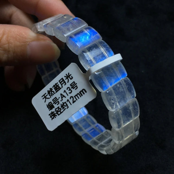 Blue Moonstone Bracelet-ToShay.org