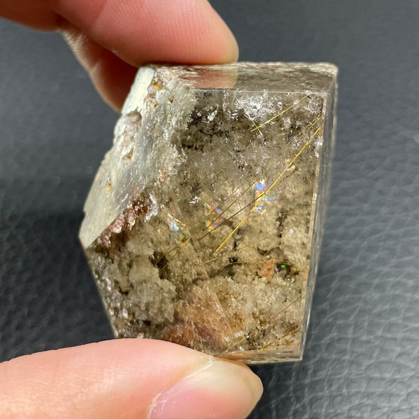 Gold Rutilated Quartz Crystal-ToShay.org