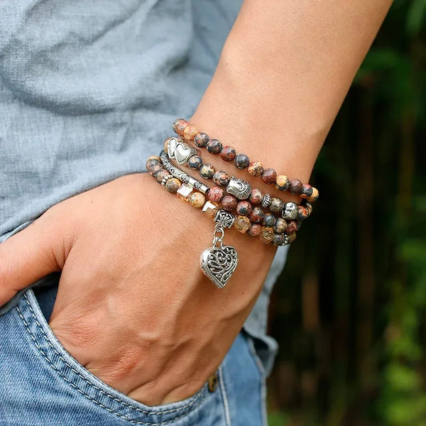 Mixed Crystal Mala Bracelets-ToShay.org