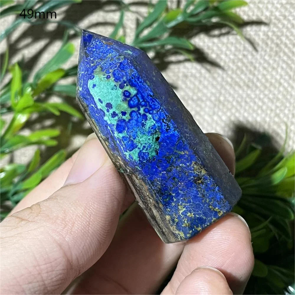 Blue Chrysocolla Point Wand-ToShay.org