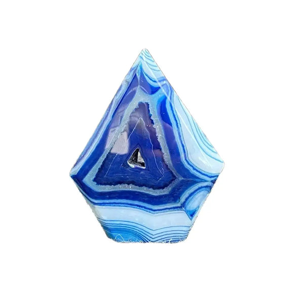 Blue Agate Torch-ToShay.org
