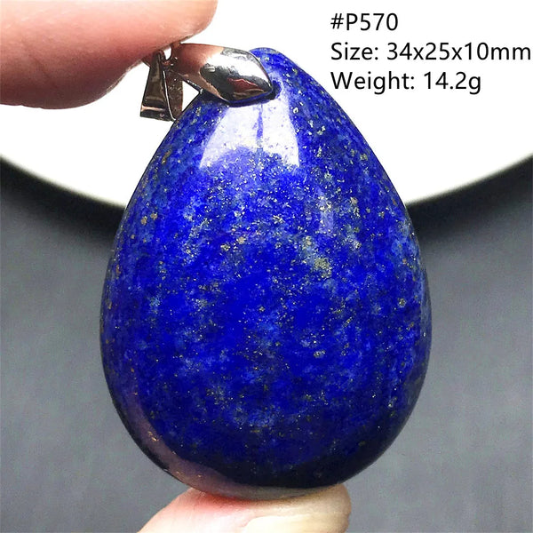 Blue Lapis Lazuli Pendant-ToShay.org