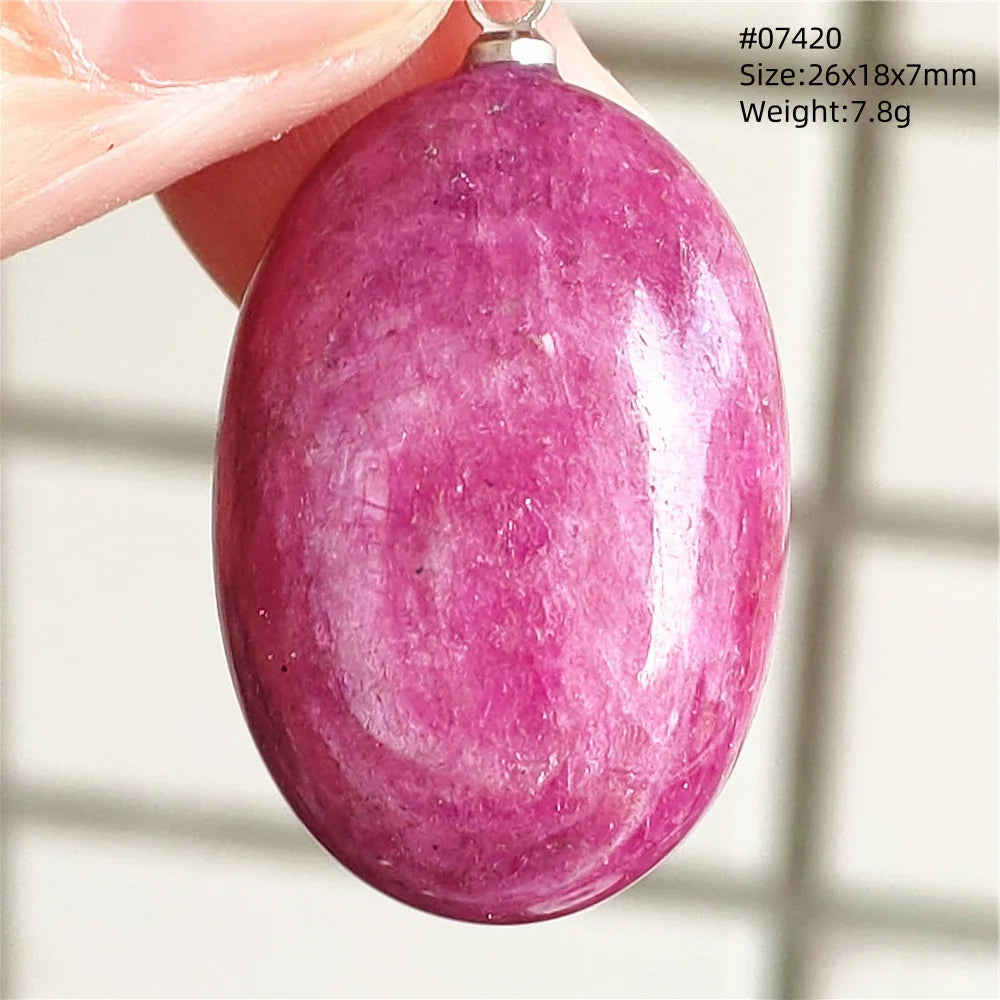 Red Ruby Zoisite Light Pendant-ToShay.org