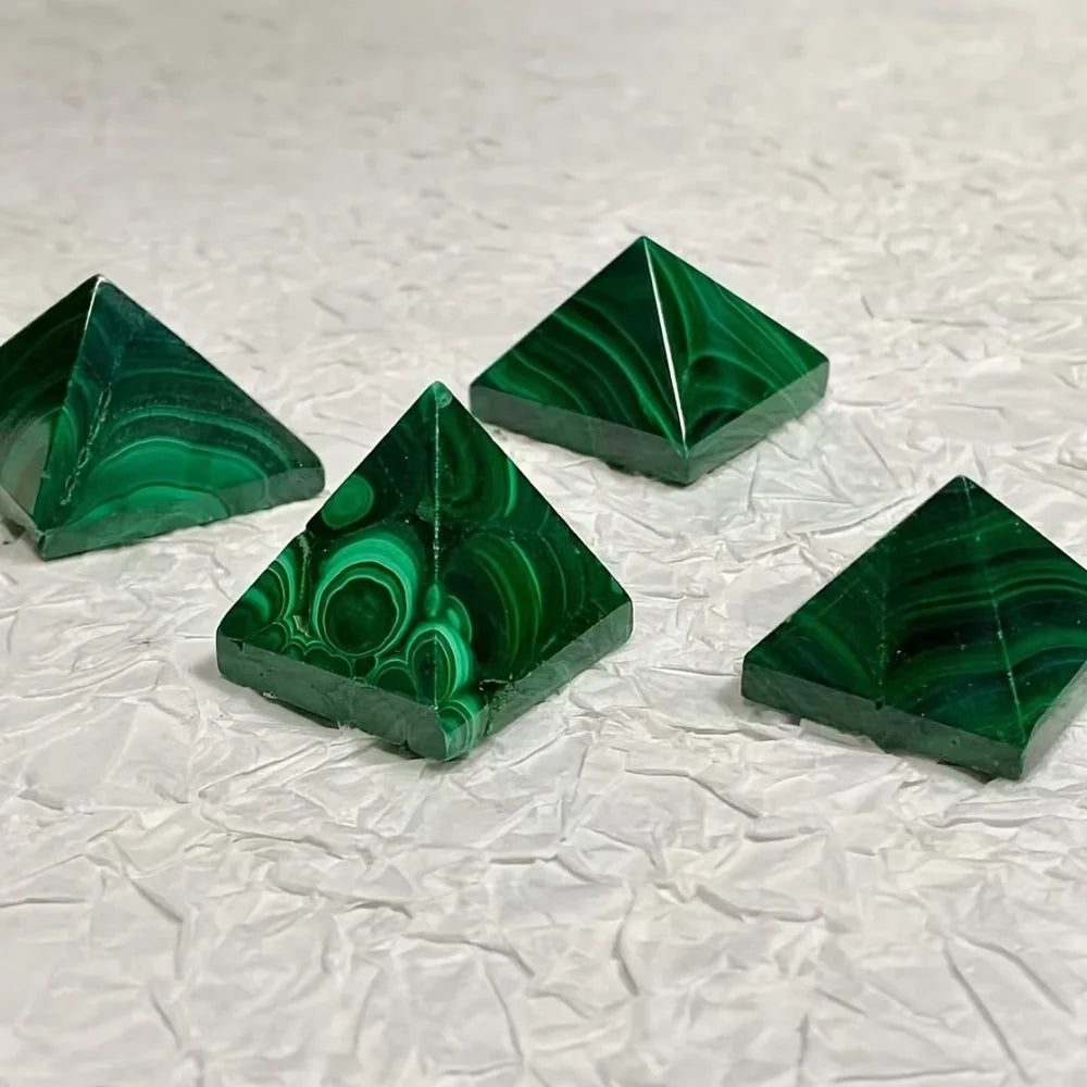 Green Malachite Pyramid-ToShay.org