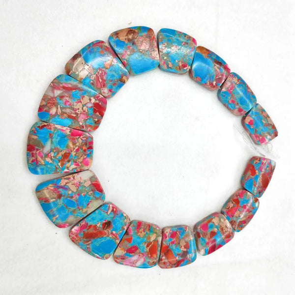 Blue Ocean Sediment Beads-ToShay.org