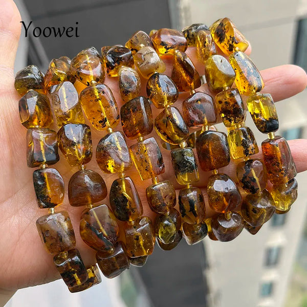 Yellow Amber Bracelet-ToShay.org