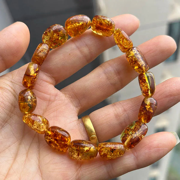 Yellow Amber Bracelet-ToShay.org