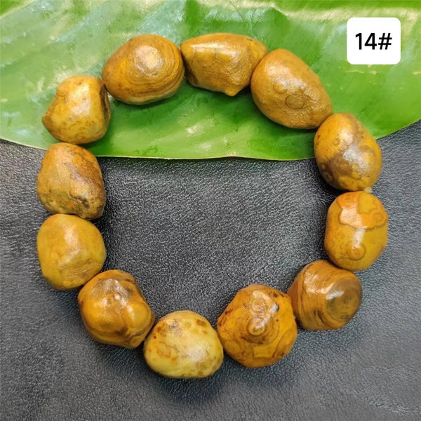 Yellow Money Stone Bracelet-ToShay.org