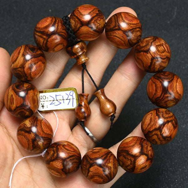 Wood Tiger Bead Bracelet-ToShay.org