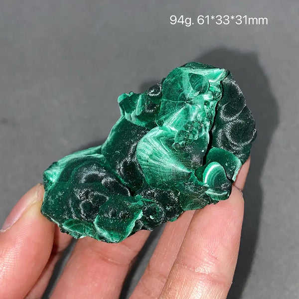 Green Malachite Crystal Slice-ToShay.org