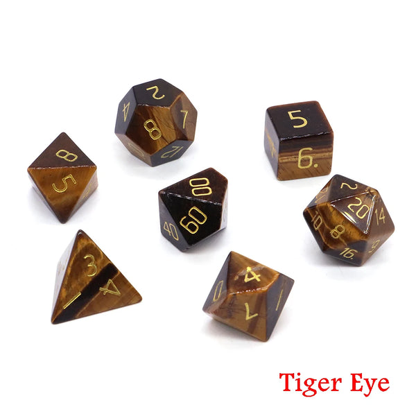 Crystal Platonic Solid Dice-ToShay.org