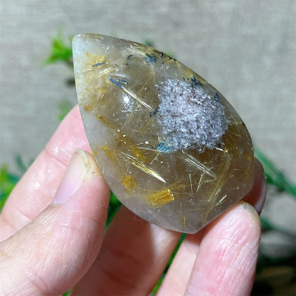 Gold Rutile Flash Quartz-ToShay.org