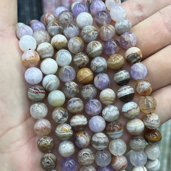 Purple Aurora Crystal Beads-ToShay.org