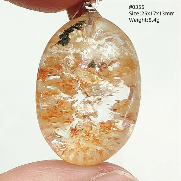 Green Phantom Quartz Pendant-ToShay.org