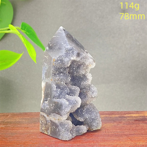 Purple Sphalerite Crystal Tower-ToShay.org