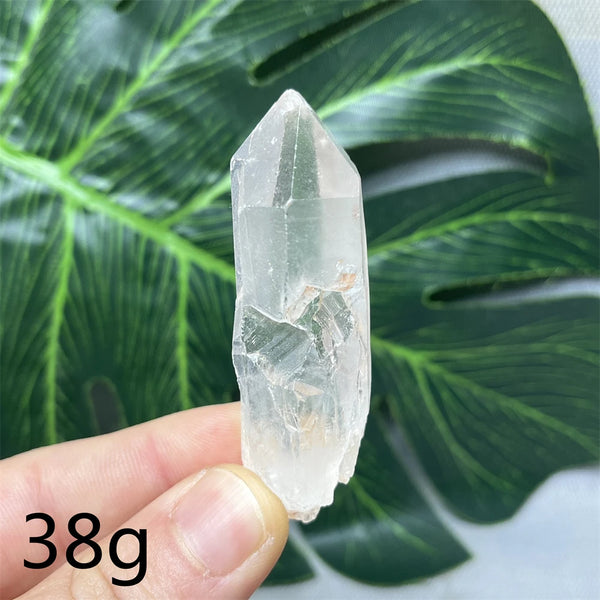 Clear Pineapple Quartz Cluster-ToShay.org