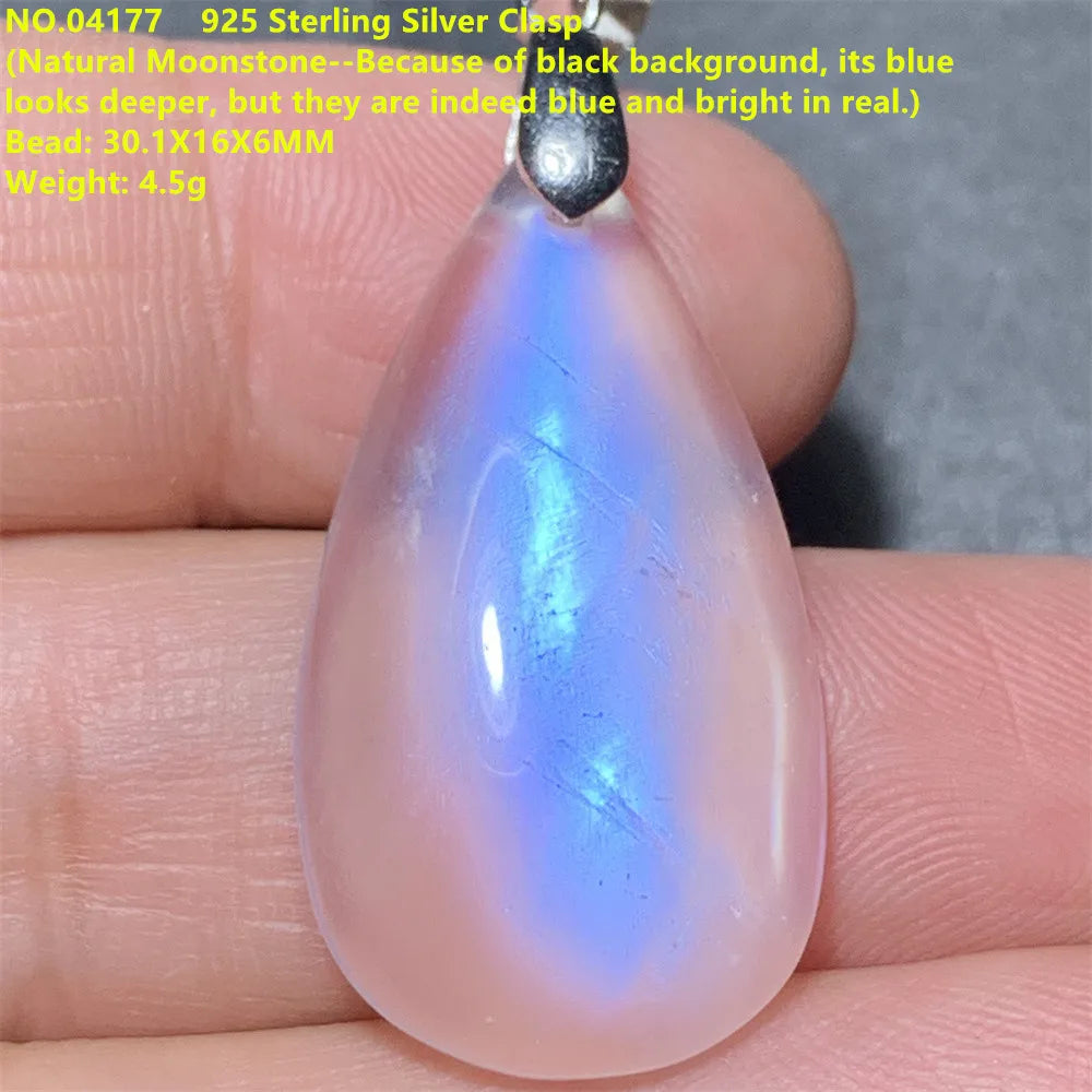 Blue Light Moonstone Pendants-ToShay.org