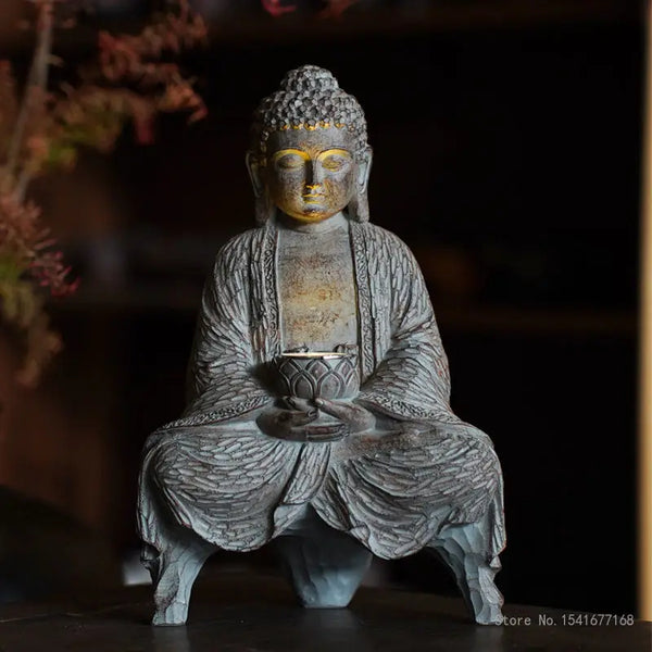 Solar Buddha Statue-ToShay.org