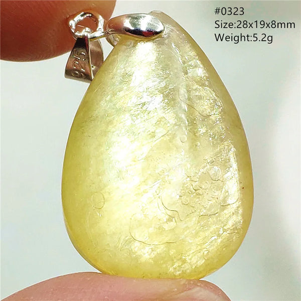 Gold Lepidolite Pendant-ToShay.org
