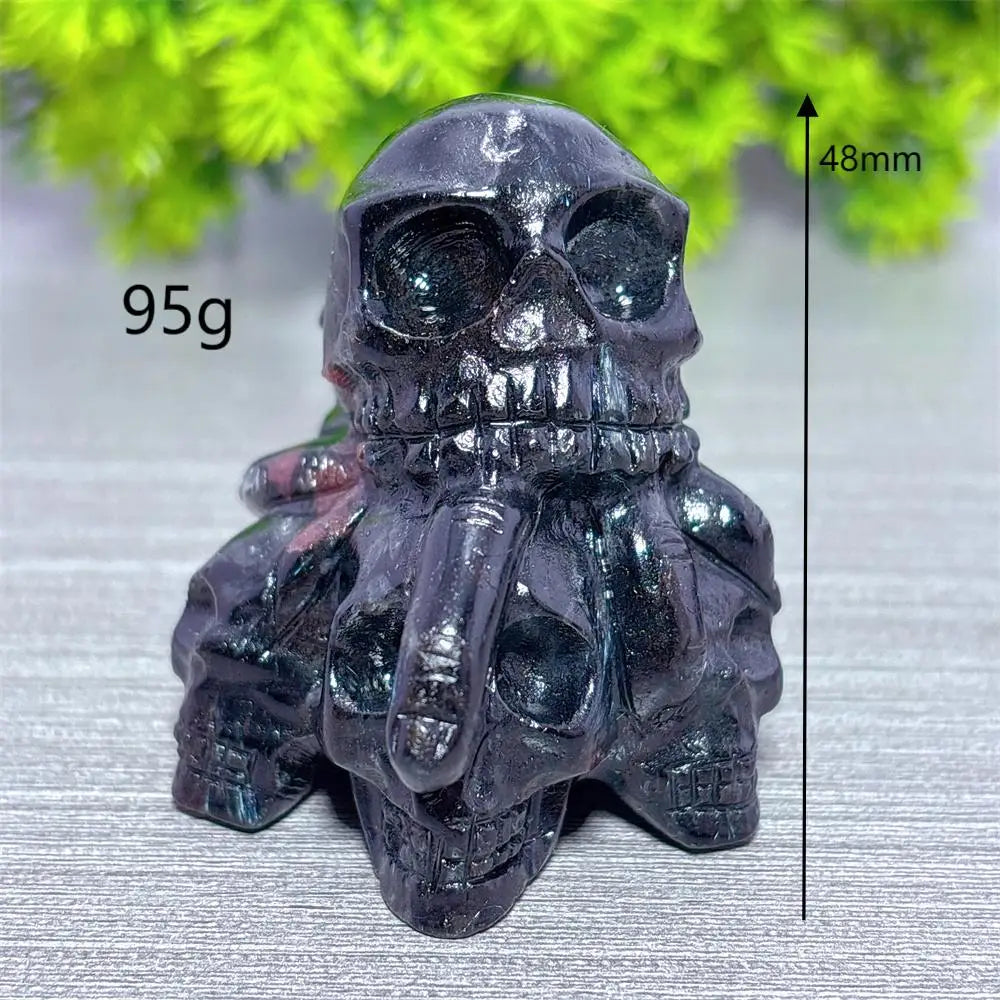 Red Garnet Skulls-ToShay.org