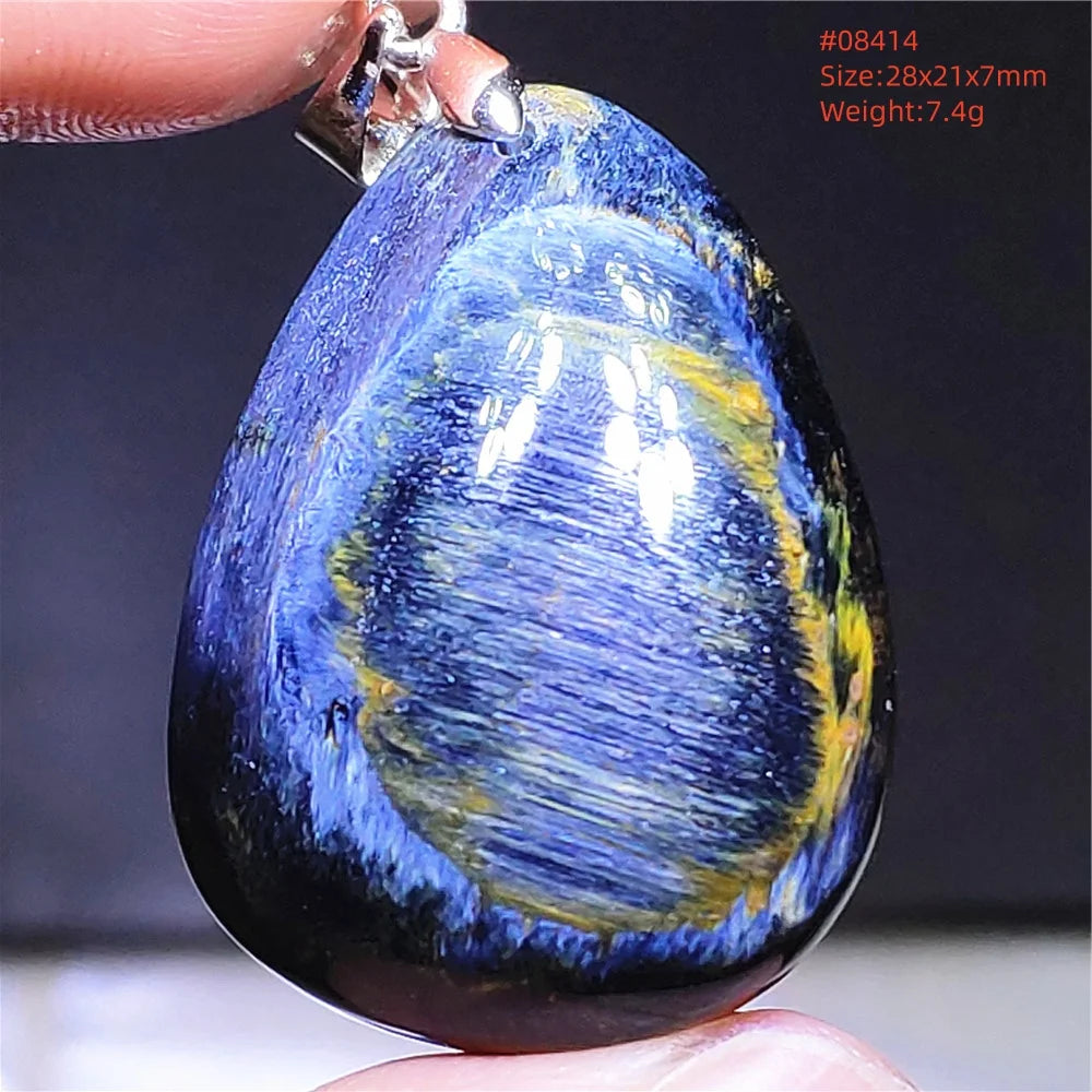Blue Pietersite Pendant-ToShay.org