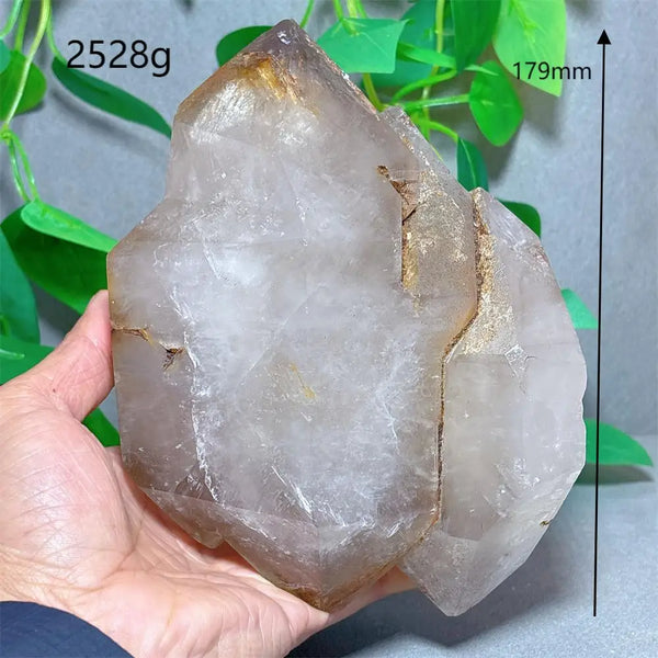 Smokey Quartz Enhydros Crystal-ToShay.org