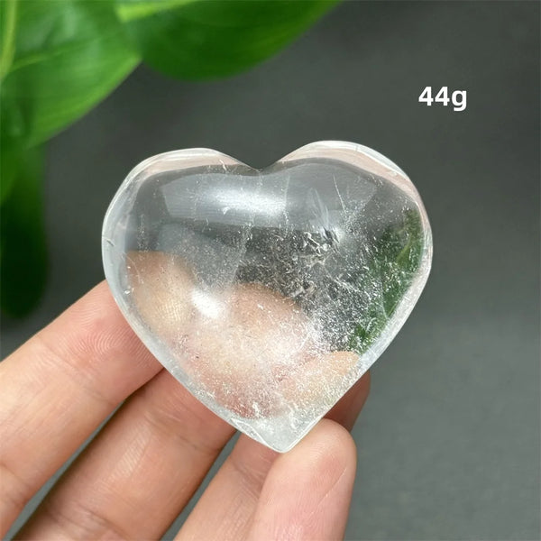 Clear Crystal Heart-ToShay.org
