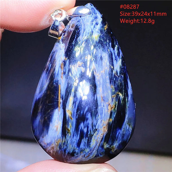 Blue Pietersite Pendant-ToShay.org