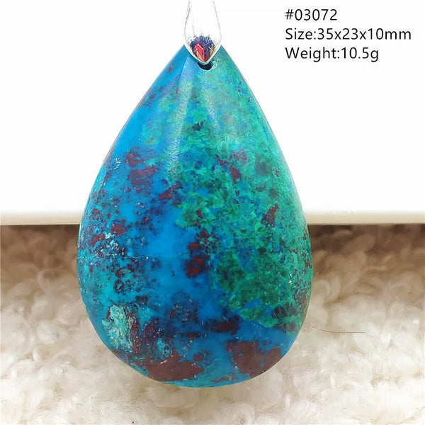 Blue Green Malachite Pendant-ToShay.org