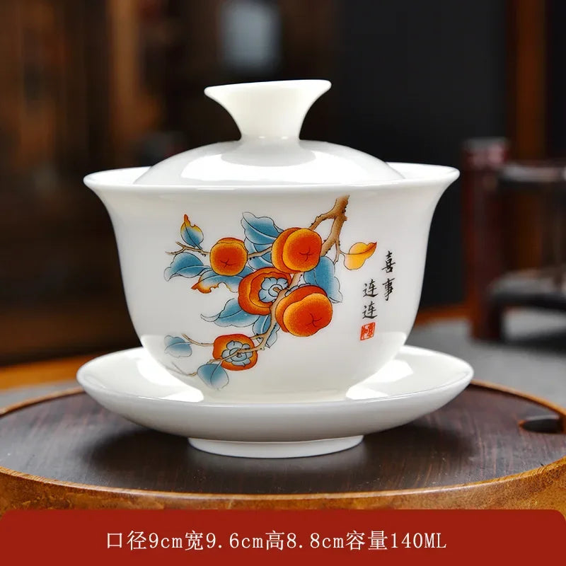 Gaiwan Ceramic Tea Tureen-ToShay.org
