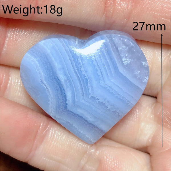 Blue Lace Agate Heart-ToShay.org