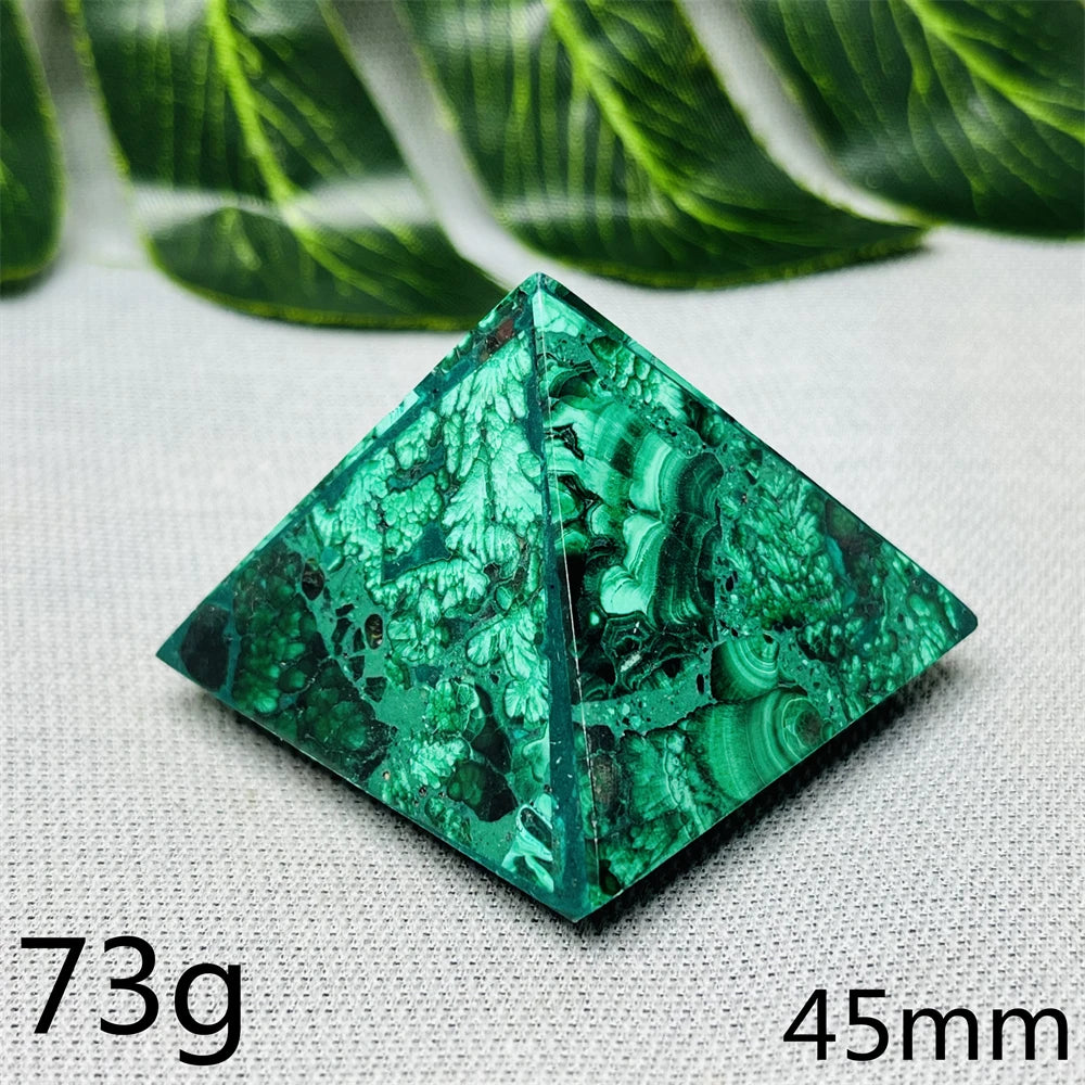 Green Malachite Pyramid-ToShay.org