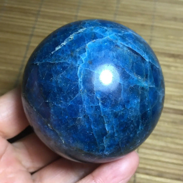 Blue Apatite Ball-ToShay.org