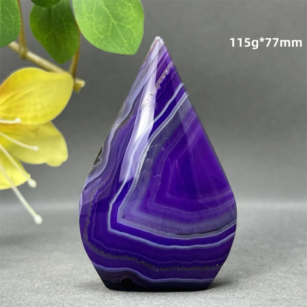 Purple Agate Torch-ToShay.org