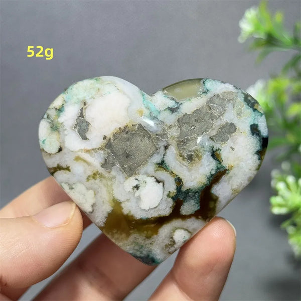 Green Cherry Blossom Agate-ToShay.org