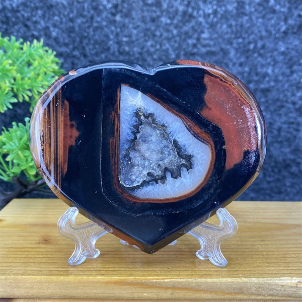 Black Agate Heart-ToShay.org
