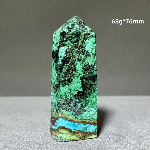 Green Phoenix Pine Quartz Tower-ToShay.org