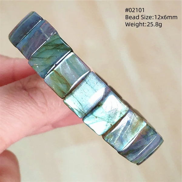 Blue Labradorite Bracelet-ToShay.org