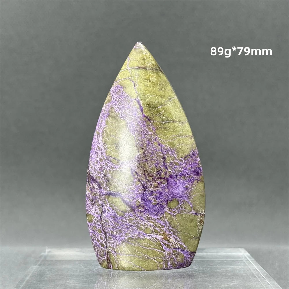 Purple Stone Torch-ToShay.org