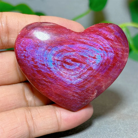 Red Moonstone Heart-ToShay.org