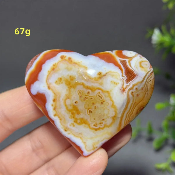 Red Agate Heart-ToShay.org