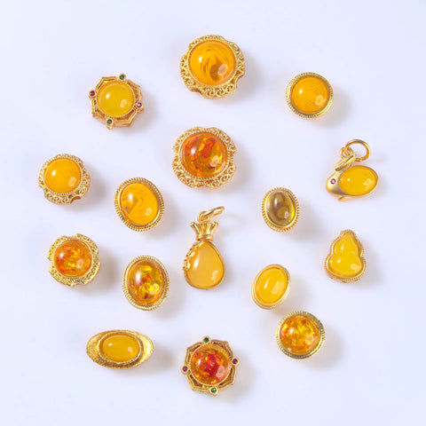 Yellow Beeswax Bead-ToShay.org