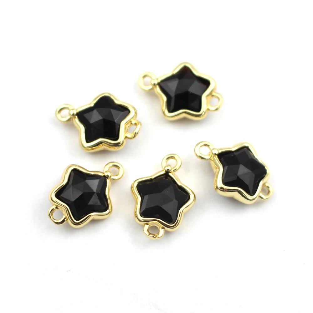 Mixed Crystal Star Charms-ToShay.org
