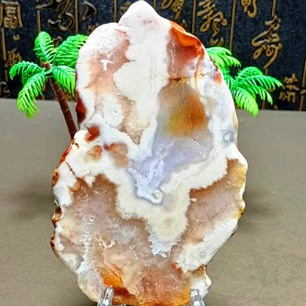 Pink Cherry Blossom Agate-ToShay.org