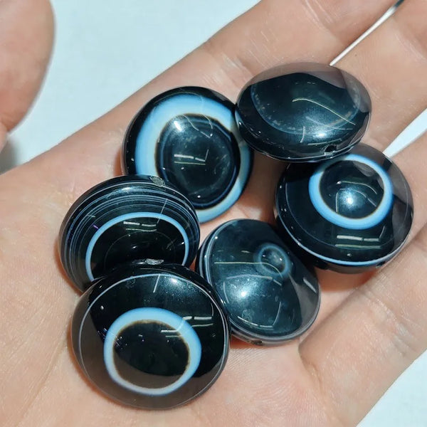 Tibet Agate Dzi Pendant-ToShay.org