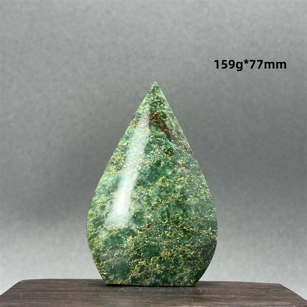 Green Emerald Jasper Torch-ToShay.org