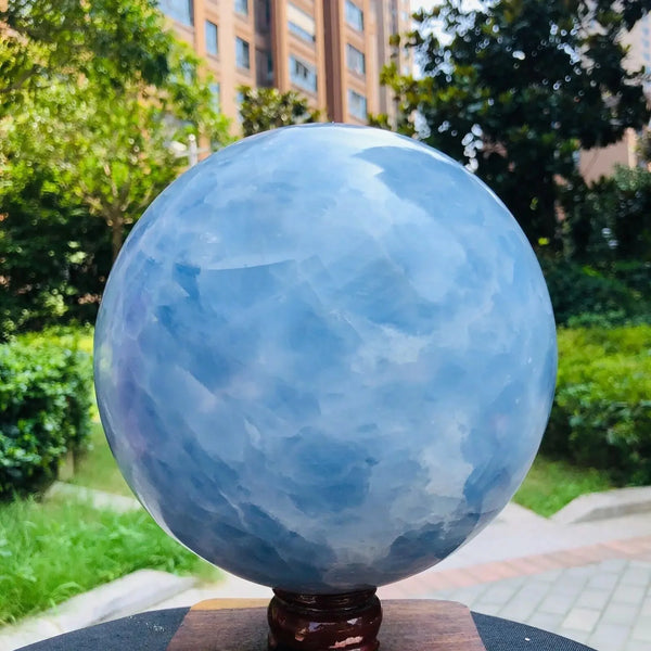 Blue Calcite Ball-ToShay.org