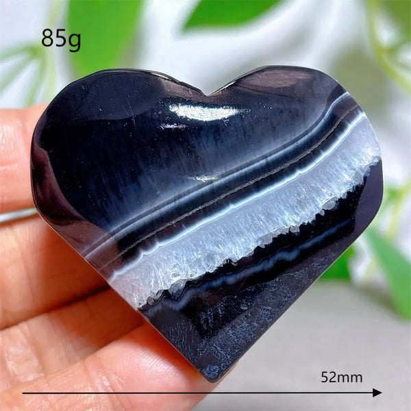 Black Agate Heart-ToShay.org